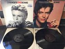 2 DAVID BOWIE LPS CHANGES ONE BOWIE & CHANGES TWO BOWIE 2 VINYLS VERY NEAR MINT