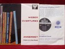 WEBER: OVERTURES  ANSERMET  SXL 2112