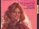 BRIGITTE BARDOT RARE 45T EP BARCLAY 71.412 TU VEUX OU TU VEUX PAS + MON LEOPARD
