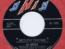 Al Green 45 Let's Stay Together 1971 R&B Billboard # 1 Canada Hi 2202
