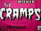 CRAMPS - 1986 - Konzertplakat - Date with Elvis - Tourposter - Düsseldorf - A0