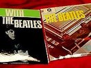 Rare 2 Beatles LP Albums Odeon Germany Please Please Me 1963 Stereo White Label