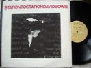 THREE   DAVID BOWIE LP's   STAGE   STATION TO STATION   TONIGHT LP NEAR MIINT