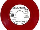 TEMPTATIONS BALL OF CONFUSION / SAME RED WAX PROMO-NEAR MINT W/PS CLASSIC SOUL