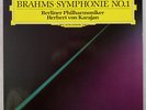 DGG dig LP Brahms symphony No.1 1987 Rare Herbert von Karajan Mint