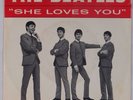 THE BEATLES: She Loves You SWAN Reco-Art Phila. 45 w/ PS VG+ Nice Don’t Drop Out