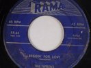 THE WRENS: Beggin’ For Love RAMA Rare Doo Wop Vocal 45 ORIGINAL 50s HEAR