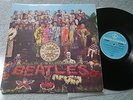 THE BEATLES Sgt Pepper's LP orig blue stereo New Zealand UK -1 Stampers