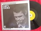 Chet Baker Trio / Philip Catherine – Chet's Choice – Criss Cross Jazz LP– NM