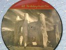 U2 The Unforgettable fire picture disc record..