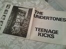TEENAGE KICKS. THE UNDERTONES.... RARE ORIGINAL EP FROM 1978...EX CONDITION