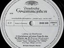 Beethoven: Variations - Wilhelm Kempff **Deutsche DG White Label Promo LP**