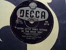 Paul Evans - Seven little Girls sitting in the backseat - Rare S.Africa 78 RPM