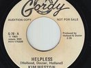Northern Soul Motown 45 - Kim Weston - Helpless - Gordy - mp3