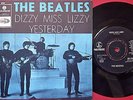 BEATLES - Dizzy miss Lizzy BLUE Swedish PS 1965 MINT(-)