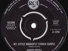 Digger Revell & Denvermen ORIG OZ 45 My little rockers turned surfie EX ’63 Surf