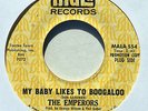 THE EMPERORS My Baby Likes to Boogaloo northern soul 45 on Mala *HEAR*