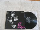 BEATLES - With The Beatles - 1960's STEREO Orig Oz BLACK & SILVER LP - Superb 