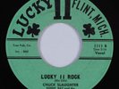 Rockabilly 45 CHUCK SLAUGHTER/BUDDY RAY/SHAMROCKS Lucky 11 Rock LUCKY 11 HEAR