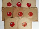 * 8x 78rpm PRISCA QUARTET - MOZART - QUARTET KV 499 - GRAMMOPHON *