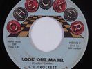 R&B Rocker 45 G.L. CROCKETT Look Out Mabel CHECKER HEAR