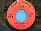 Bob Dylan Leopard Skin Pill Box Hat / Most Likely You Go 45 Columbia 4 44069