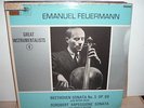 EMANUEL FEUERMANN     BEETHOVEN & SCHUBERT    RARE EMI GREAT INSTRUMENTAL LP NM+