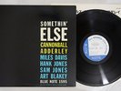 CANNONBALL ADDERLEY SOMETHIN' ELSE BLUE NOTE BST 81595/GXF 3001 Japan LP