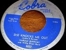 SHE KNOCKS ME OUT // HAROLD BURRAGE AND WILLIE DIXON BAND 1956 COBRA 45 1033