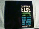 LP-BLUE NOTE 1595-CANNONBALL ADDERLEY- SOMETHIN' ELSE-MONO-DG-W63RD-RVG-EAR-NO R