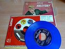 Johnny Hallyday Retiens la nuit Vinilo azul pestaña car. - Edicion española - Ep