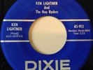 Rare 45 Ken Lightner The Hay Ryders Dixie Rockabilly 45Rpm 7