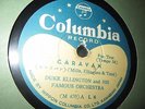 78RPM Columbia ( Japan ) Duke Ellington, Caravan (rare take) / Azure beautiful E