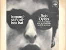 BOB DYLAN LEOPARD-SKIN PILL-BOX HAT RARE PICTURE SLEEVE UK CBS 2700 (1966) VG