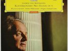 WILHELM KEMPFF BEETHOVEN PIANO CON. 5 DGG ED.1 RED STEREO TULIP SLPM 138777 NM
