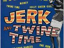 THE KNICKERBOCKERS - Jerk and Twine Time - Rare WHITE VINYL 10-track LP - MINT