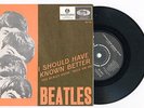 9226 THE BEATLES - I SHOULD HAVE KNOWN BETTER - RARE SWEDEN 45/PS