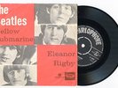 9211 THE BEATLES - YELLOW SUBMARINE - RARE NORWAY 45/PS