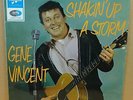 GENE VINCENT SHAKIN' UP A STORM OG UK BLUE TEXT MONO COLUMBIA LP 33SX1646 1N/1N
