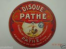 DISQUE PATHE 90-100 RPM PICTURE RECORD PIC DISC FROM 1905 10`