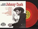 JOHNNY CASH LP Now Here's Johnny Cash RED Vinyl REMASTERED Sun 500 Only SEALED