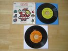 Elvis 45rpm record & Picture Sleeve, Merry Christmas Baby, PROMO & Reg. Release
