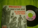 45 t original PRESENCE/DANIEL BALAVOINE/ le jour s est leve/vogue 45 1824