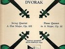 DVORAK String Quartet & Piano Quintet - BARYLLI Quartet - WESTMINSTER XWN -18519