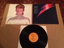 DAVID BOWIE-ALADDIN SANE LP UK  ORIG 73  1st PRESS  3T 3T MATRIX LYRIC INNER EX