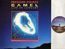 CAMEL pressure points (live in concert) SKL 5338 A2/B3 uk decca LP PS EX/EX-