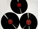 * 3x 78rpm ADOLF BUSCH violin solo BACH CHACONNE  - PARTITA SONATA - ELECTROLA *
