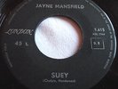 JAYNE MANSFIELD   SUEY ** 60's US LONDON 45 MOD POPCORN