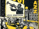 LOUIS ARMSTRONG - And his all stars - LP HMV 1956 - copertina CREPAX