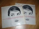 SAX 2316 & SAX 2317 Donizetti Lucia De Lammermoor Maria Callas / Serafin 2LP
